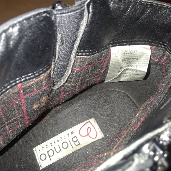 BLONDO WATERPROOF Comfort Heel Bootie Fleece 12 - Picture 10 of 11